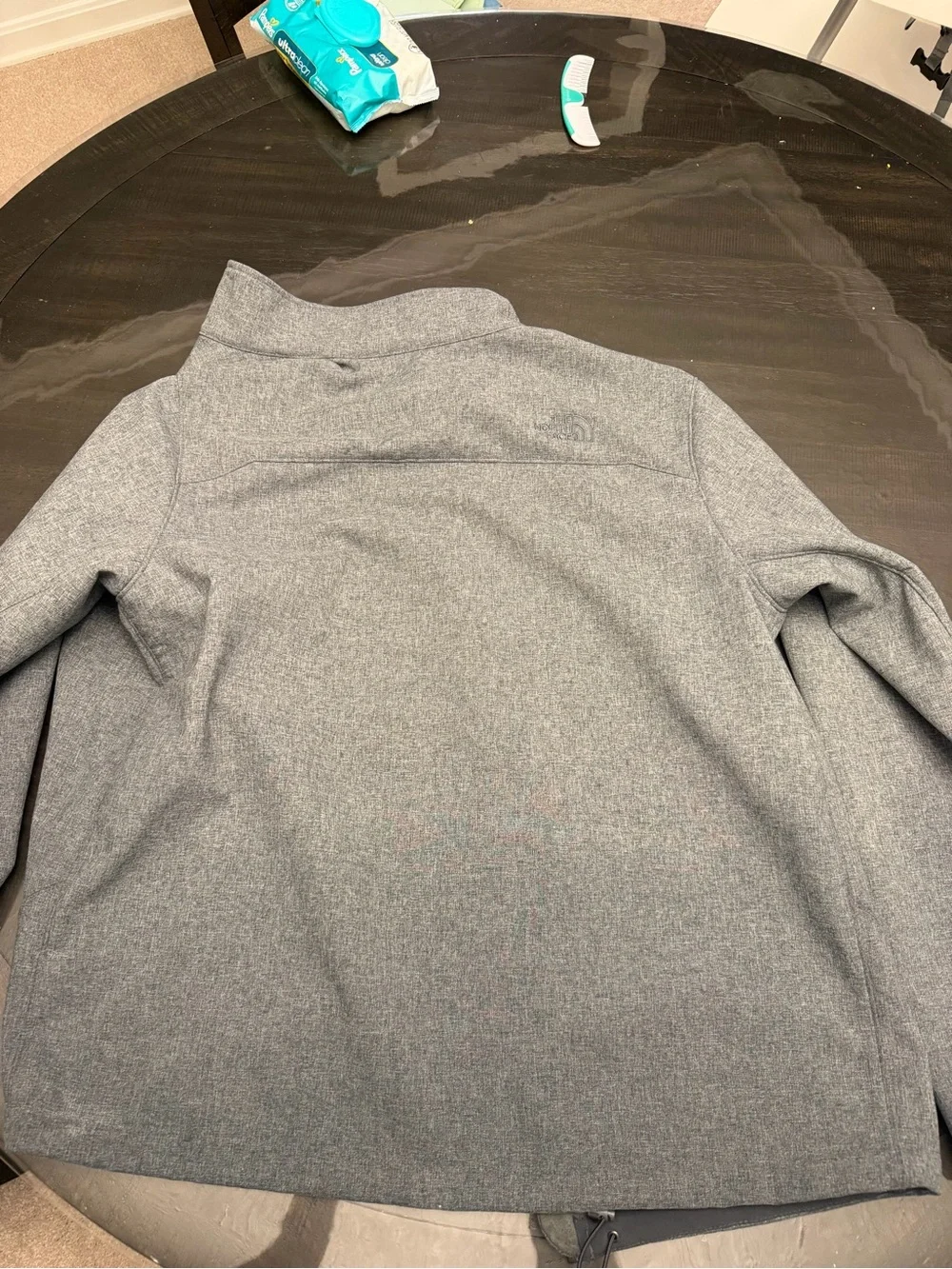 The North Face Men's Gray Lightweight Softshell Jacket